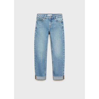 Jean droit bas à revers MANGO KIDS