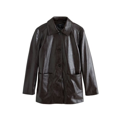 Veste boutonnée en similicuir NEXT