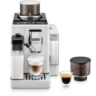 Expresso Broyeur FEB4455.W Rivelia Latte Blanche DELONGHI
