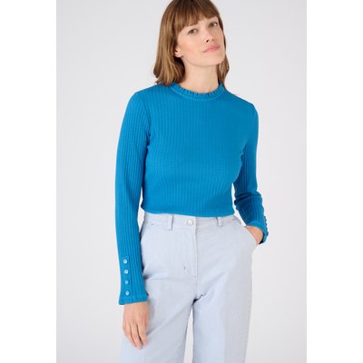 T-shirt en maille effet gaufré pur coton DAMART