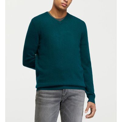 Pull cachemire vert sapin La Redoute