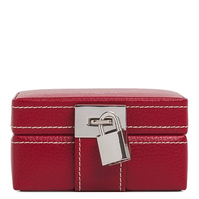 Boîte à bijoux de voyage en cuir LE TANNEUR