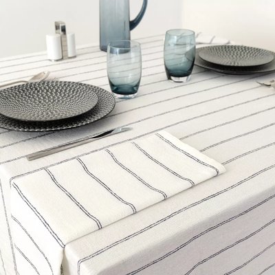 Nappe pur coton lavé RIMINI GARNIER THIEBAUT