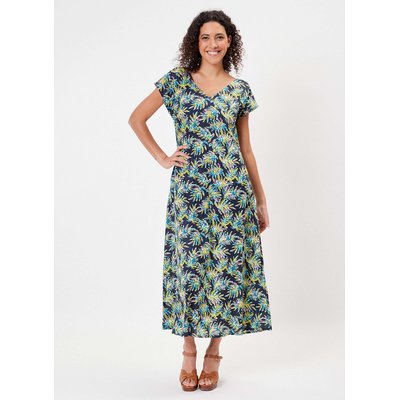 Robe longue imprimée coton bio ALAIANE LA FIANCÉE