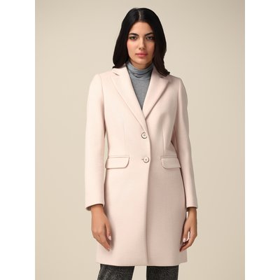 Manteau réalisé en drap teinte unie OLTRE