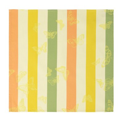 Serviette de table en Coton, BAL DES PAPILLONS LE JACQUARD FRANCAIS