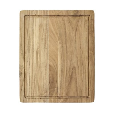 Planche à découper rigole bois acacia MADAM STOLTZ