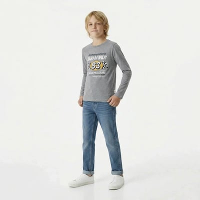 JAPAN RAGS - T-SHIRT - GRIS -
  10 ANS JAPAN RAGS