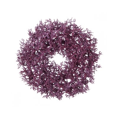 Couronne de noël décorative de branchages artificiels D30 SIA DECO