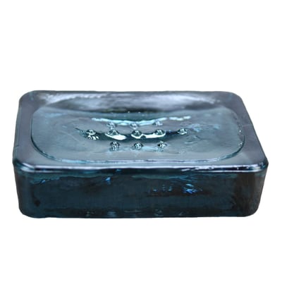 Porte-savon en verre recyclé AUTHENTIC SENSEI MAISON