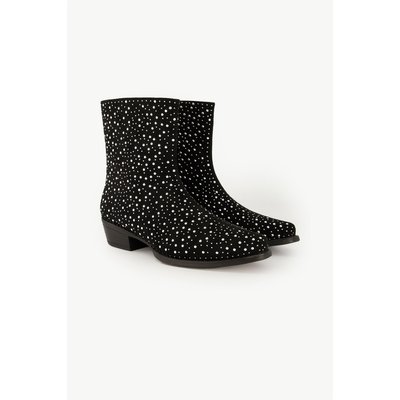 Bottines en cuir. Rivets brillants ULLA POPKEN