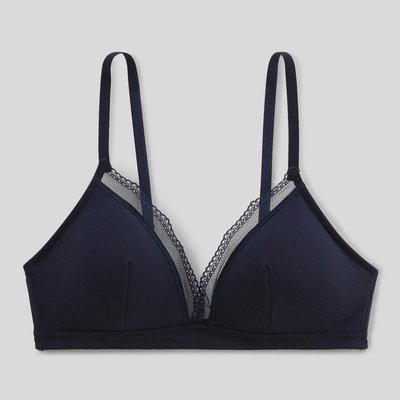 Soutien-gorge triangle paddé DIANE contenant du coton BIO GOTS MONOPRIX