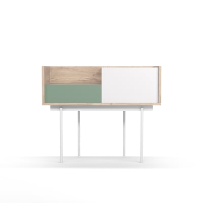 Console en placard et métal, DIPLOMAT HERDASA