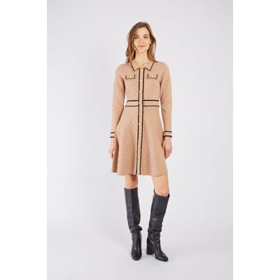 Robe courte en maille CANDICE DERHY