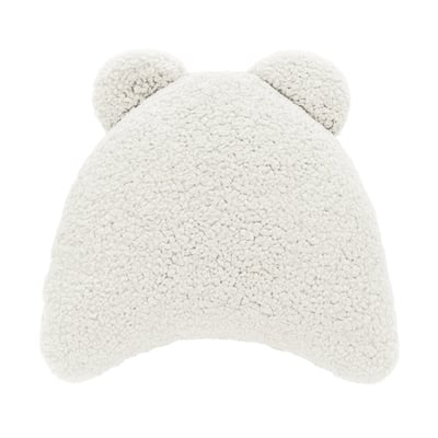 Coussin décoratif ours enfant en peluche BEARLY MEOW BABY