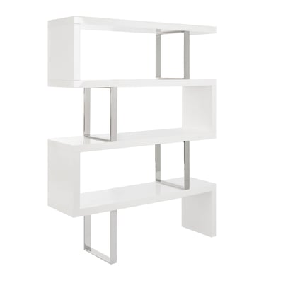 Etagère blanc et acier ANGEL CERDA