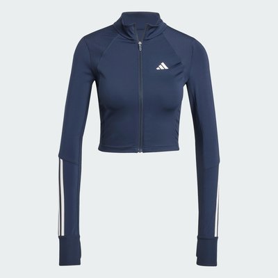 Veste entièrement zippée côtelée Hyperglam adidas Performance