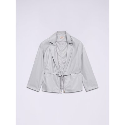 Veste non doublée en tissu souple enduit OLTRE