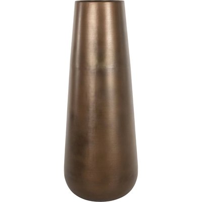 Vase décoratif en aluminium finition laiton antique élégant RECOLLECTION
