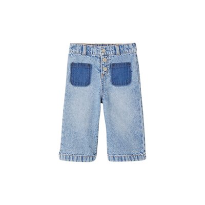 Jean large  DENIM FABRIC VERTBAUDET