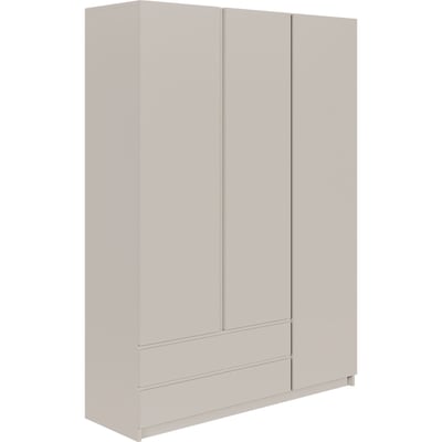 Armoire penderie 3 portes 2 tiroirs BEMMI RECOLLECTION