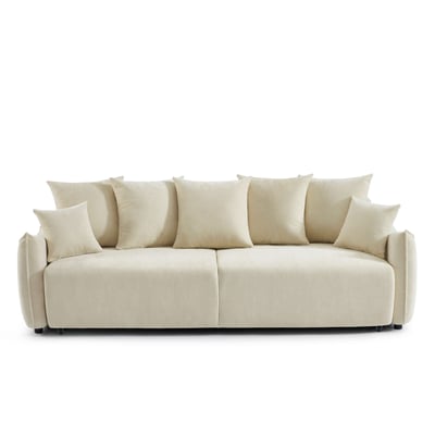 Canapé droit convertible tissu  OPALINE BAÏTA