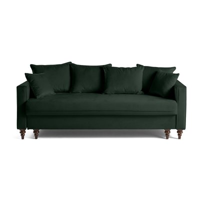 Canapé Convertible en Velours 3 places - FLAMINGO LISA DESIGN
