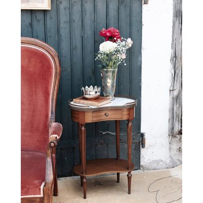 Table d'appoint en bois Francine N°336 - Bon état DEBONGOUT