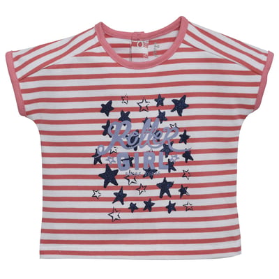 T-shirt raye rose SUCRE D'ORGE