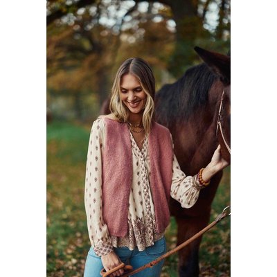 Cardigan in maglia con scollo a V senza maniche MARVIA LA PETITE ETOILE