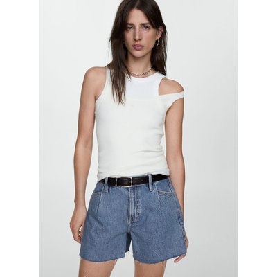 Short jean femme effiloche La Redoute