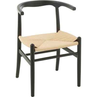 Chaise en hêtre assise en corde RECOLLECTION