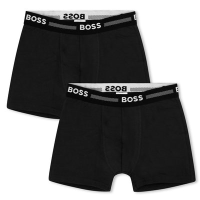 Lot de 2 boxers en coton BOSS KIDSWEAR