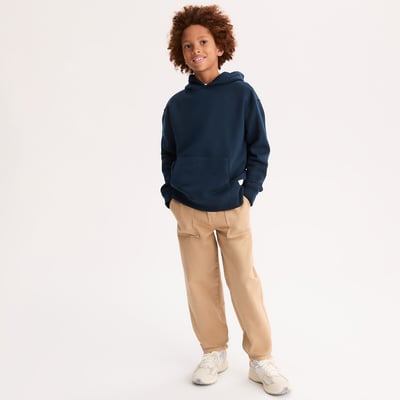 Sweat à capuche en molleton LA REDOUTE COLLECTIONS