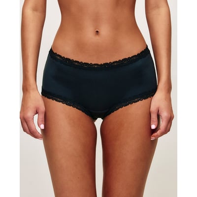 Shorty en microfibre et dentelle ALVALIZ UNDIZ
