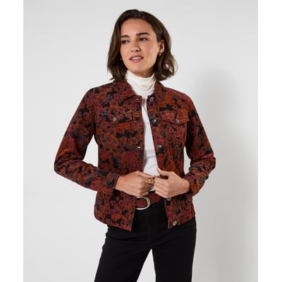 Veste en Velours Côtelé Fleurie Jours d'Automne JOE BROWNS