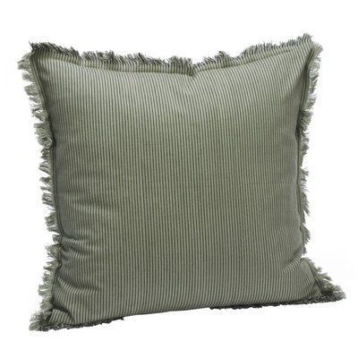 Housse de coussin décorative coton rayé MADAM STOLTZ
