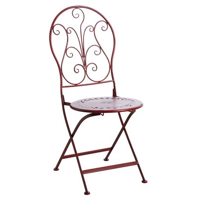 Chaise de terrasse pliante en métal AUBRY GASPARD
