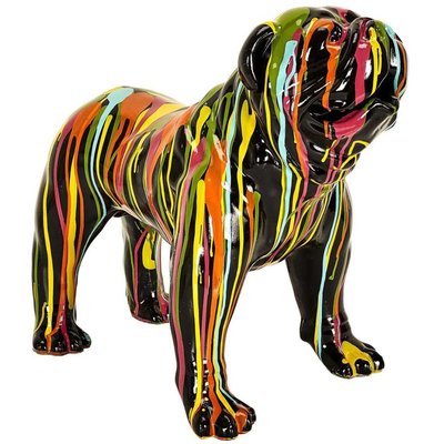 Statuette molosse en résine 50 cm CMP