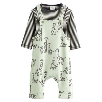 Salopette et body en jersey bébé, ensemble NEXT