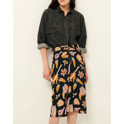 Leezza Printed Mid-Length Skirt SESSUN