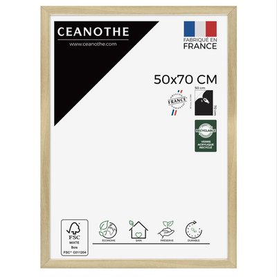 Cadre Photo Design 50x70 Cm Marron Bois Reconstitué Fsc ETERNEL CEANOTHE