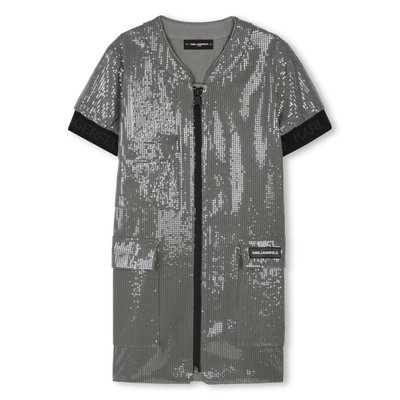 Robe à manches courtes KARL LAGERFELD KIDS