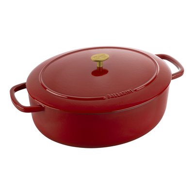 Cocotte en fonte Ovale, Rouge BALLARINI