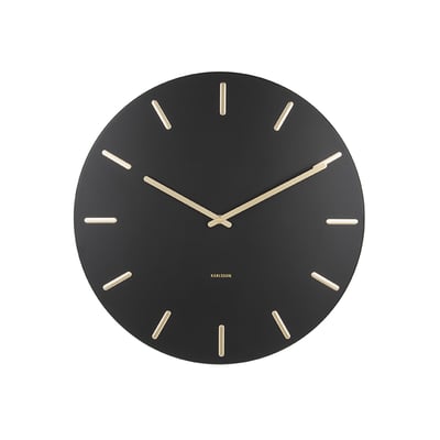 Horloge Murale Acier CHARM KARLSSON