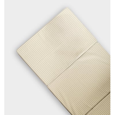 Matelas d'appoint pliant coton bio RAYÉ KADOLIS