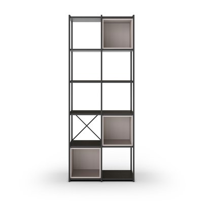 Etagère en bois et métal 70,50x179cm- PHALOR DRAWER