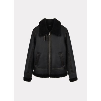Blouson aviateur en cuir BOMBARDIER CHEVIGNON