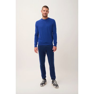 Pull Col Rond Outremer Howard JUST CASHMERE
