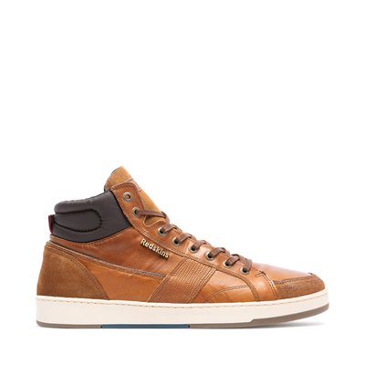 Basket montante marron homme outlet